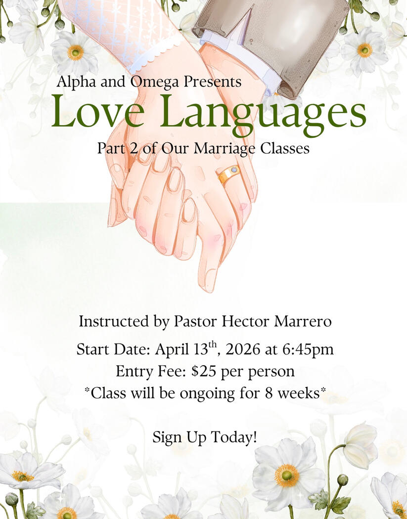 Marriage Class Pt. 2: Love Languages